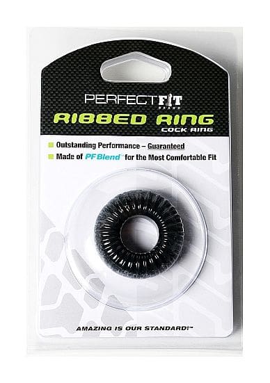 PERFECT FIT BRAND - RIBBED RING BLACK 2